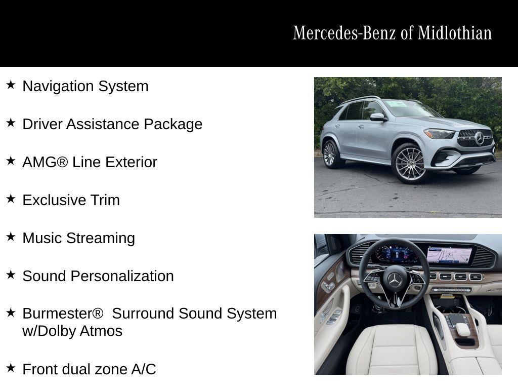 new 2025 Mercedes-Benz GLE 450 car, priced at $84,550
