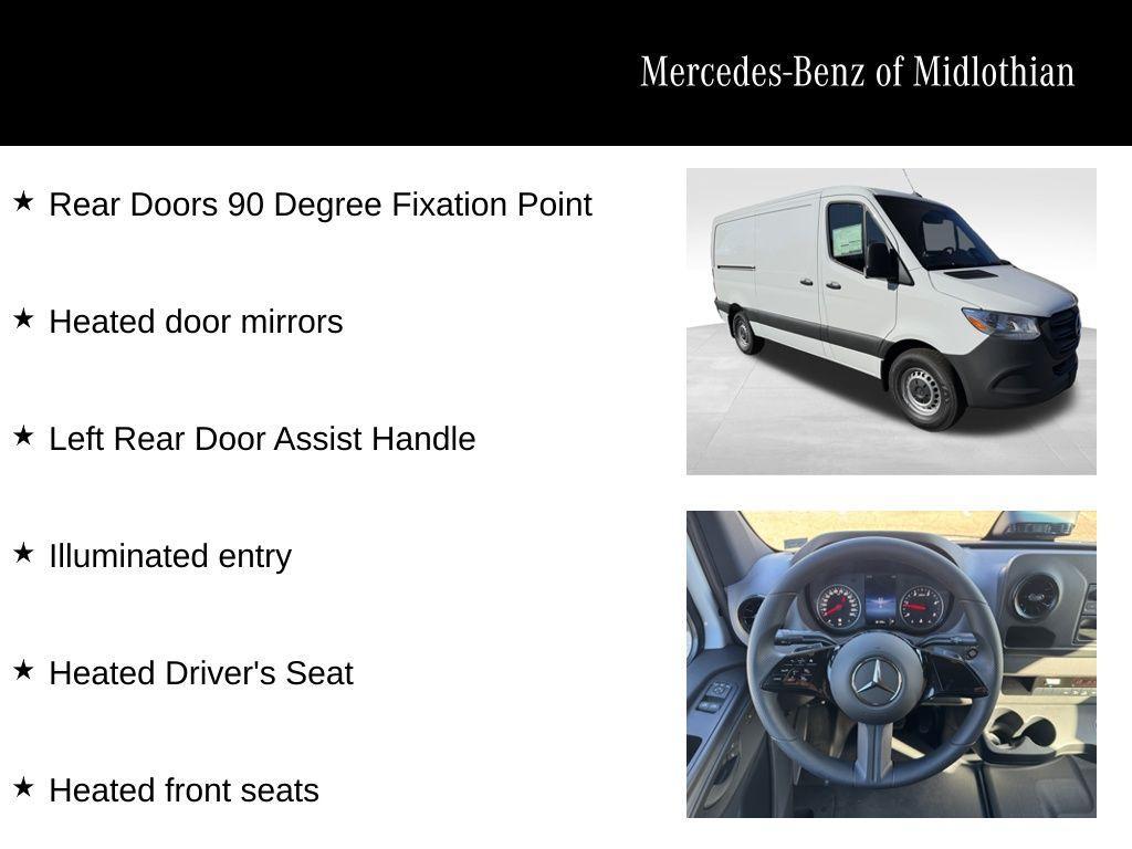 new 2025 Mercedes-Benz Sprinter 2500 car, priced at $51,715