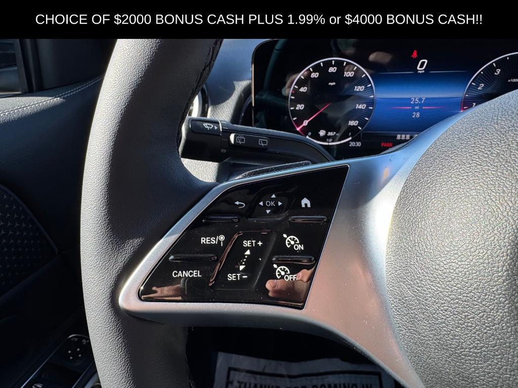 new 2025 Mercedes-Benz GLB 250 car, priced at $50,990