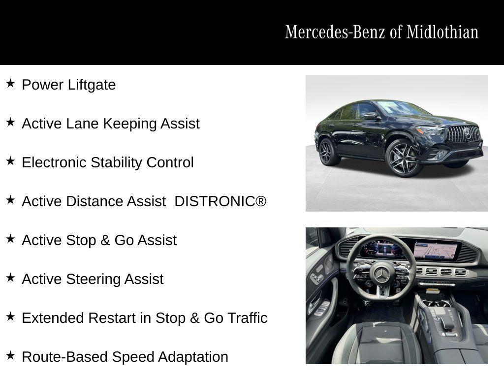 new 2025 Mercedes-Benz AMG GLE 53 car, priced at $98,005