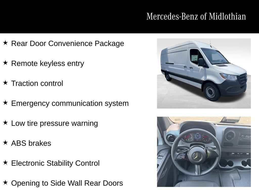 new 2025 Mercedes-Benz Sprinter 2500 car, priced at $57,872