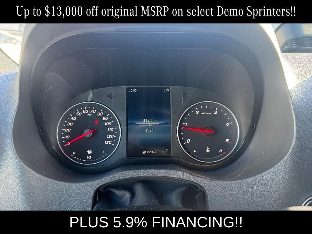 new 2025 Mercedes-Benz Sprinter 2500 car, priced at $49,500