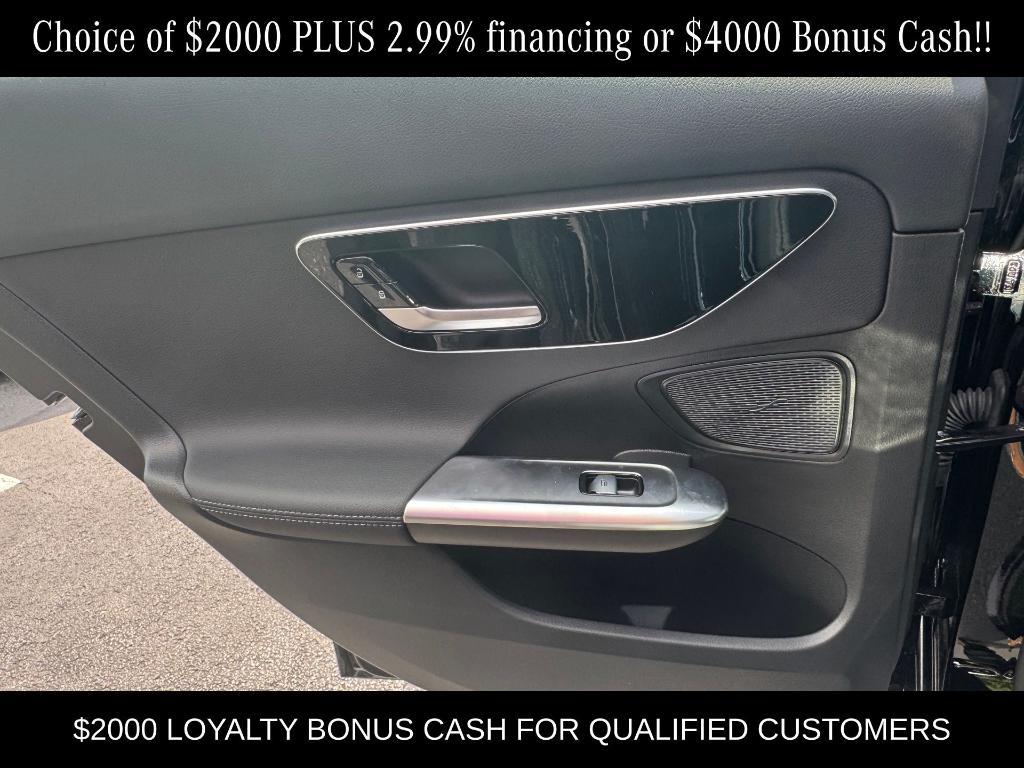 new 2025 Mercedes-Benz C-Class car, priced at $51,635