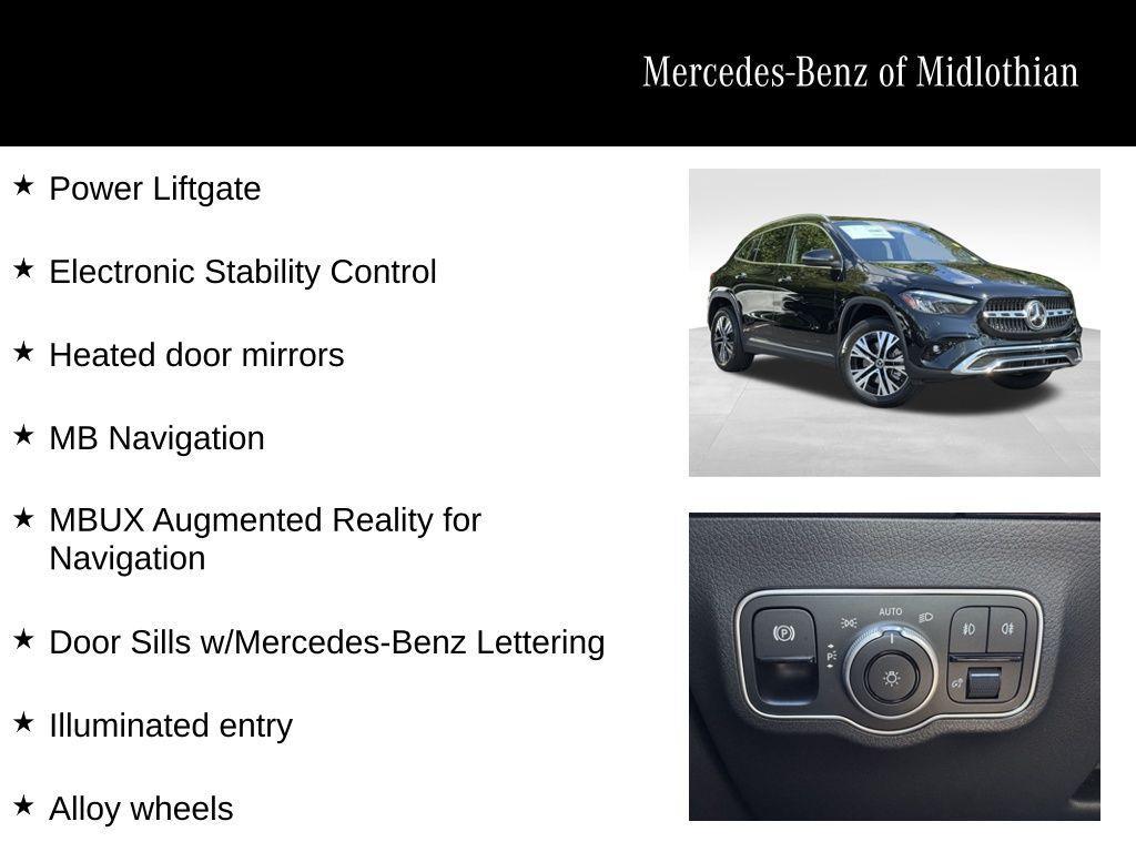 used 2025 Mercedes-Benz GLA 250 car, priced at $50,575