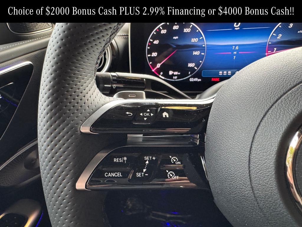 used 2025 Mercedes-Benz C-Class car, priced at $52,500