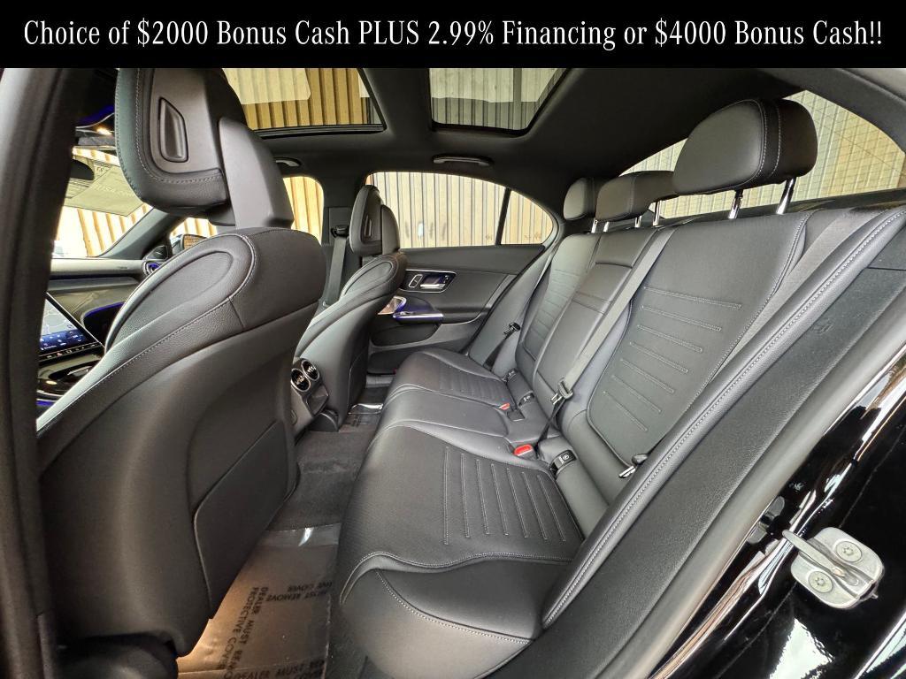 used 2025 Mercedes-Benz C-Class car, priced at $52,500