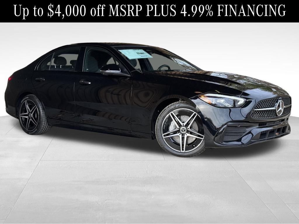 new 2025 Mercedes-Benz C-Class car, priced at $58,700