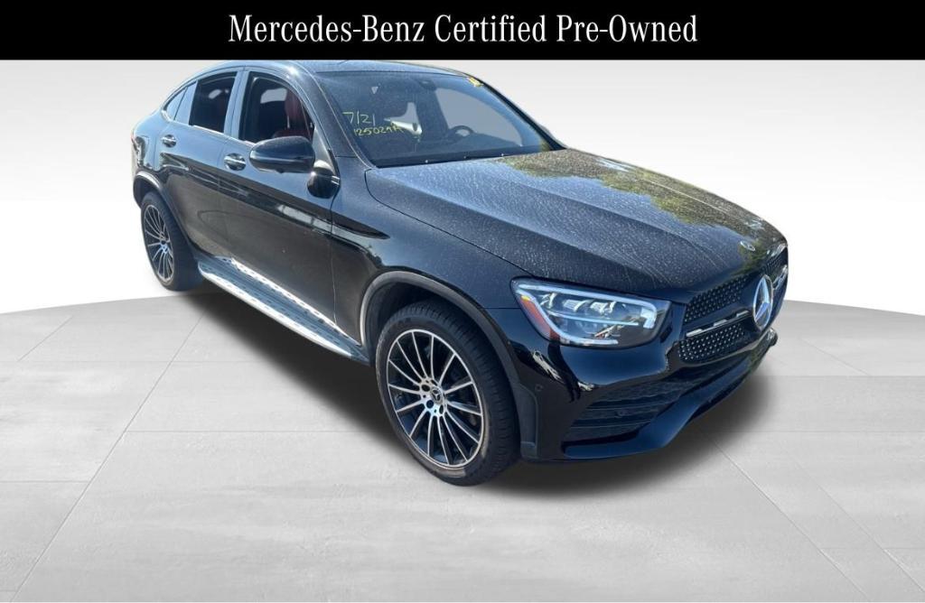 used 2021 Mercedes-Benz GLC 300 car, priced at $40,000