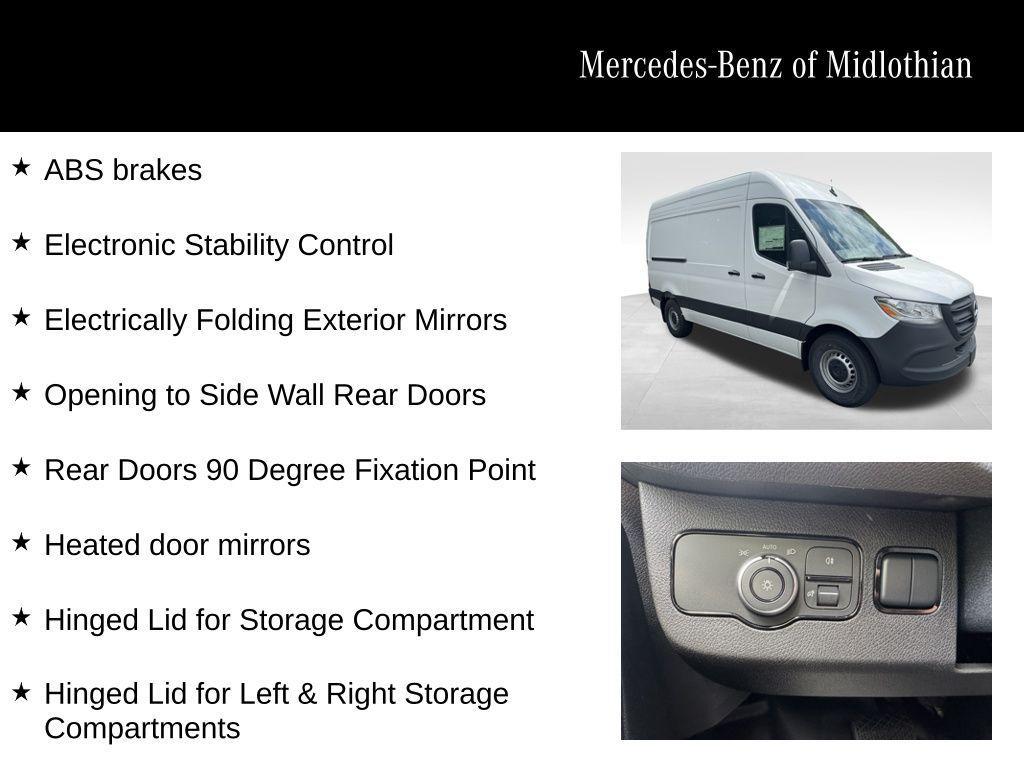 new 2025 Mercedes-Benz Sprinter 2500 car, priced at $59,453