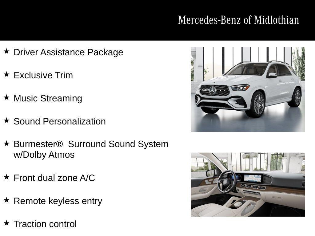 new 2026 Mercedes-Benz GLE 450 car, priced at $75,000