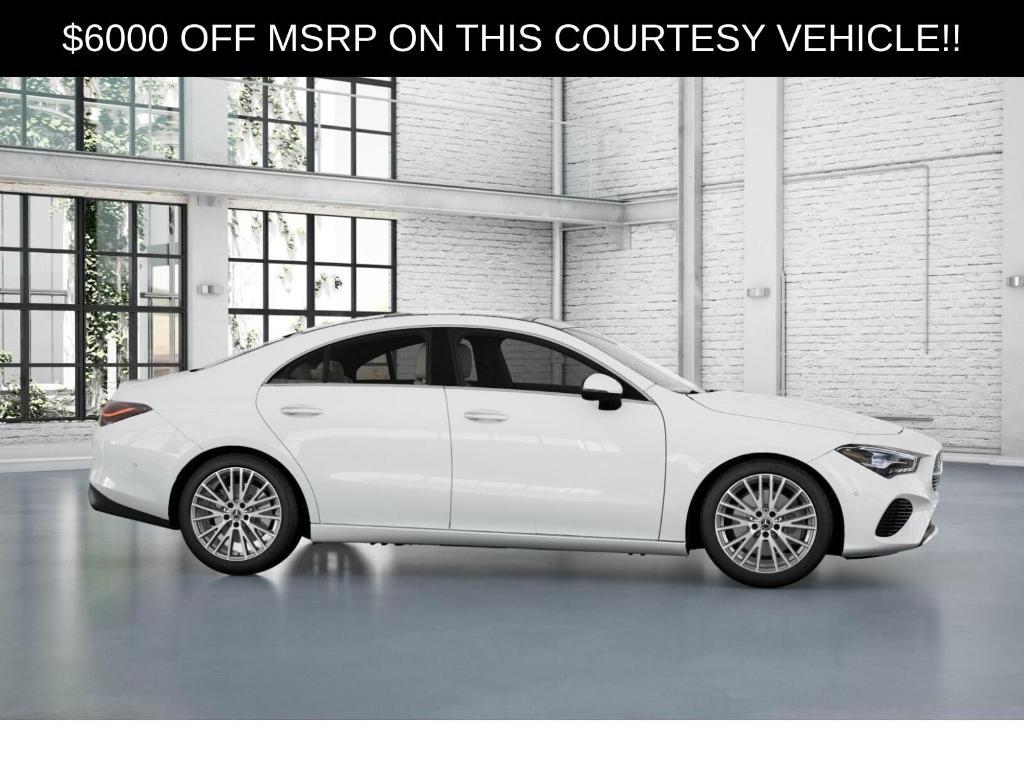 new 2025 Mercedes-Benz CLA 250 car, priced at $41,500