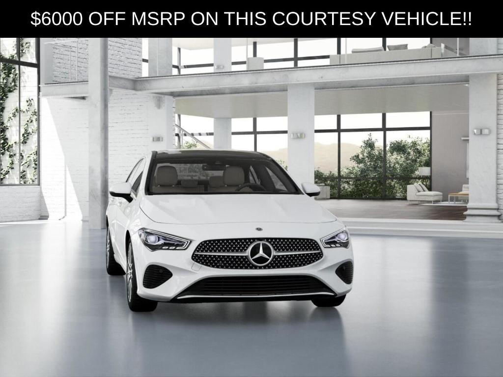new 2025 Mercedes-Benz CLA 250 car, priced at $41,500
