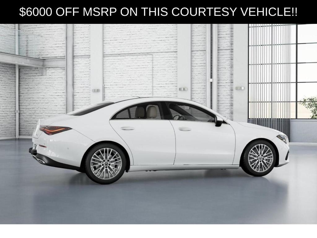 new 2025 Mercedes-Benz CLA 250 car, priced at $41,500