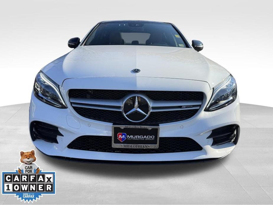 used 2019 Mercedes-Benz AMG C 43 car, priced at $33,000