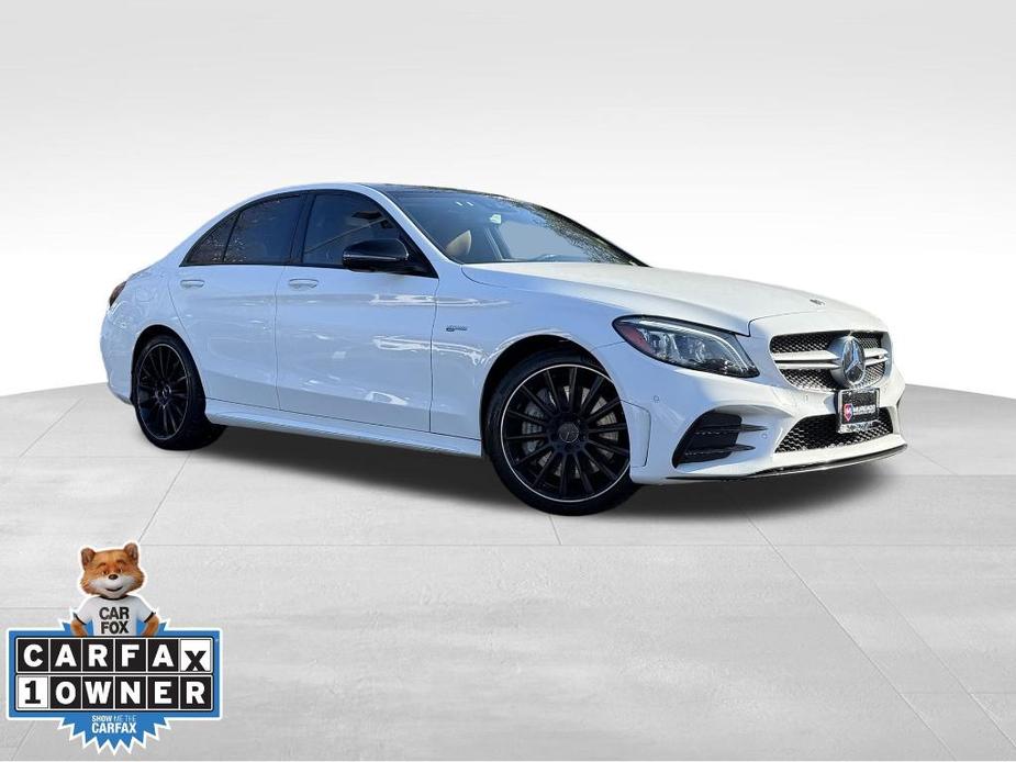 used 2019 Mercedes-Benz AMG C 43 car, priced at $33,000