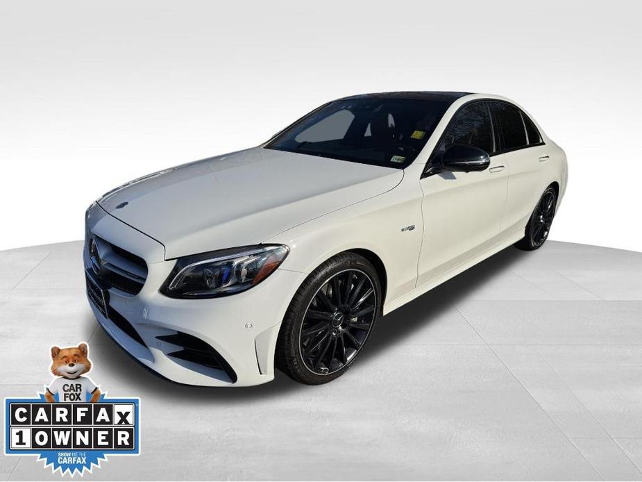 used 2019 Mercedes-Benz AMG C 43 car, priced at $33,000