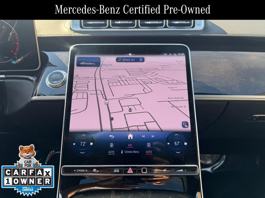 used 2024 Mercedes-Benz S-Class car, priced at $98,888