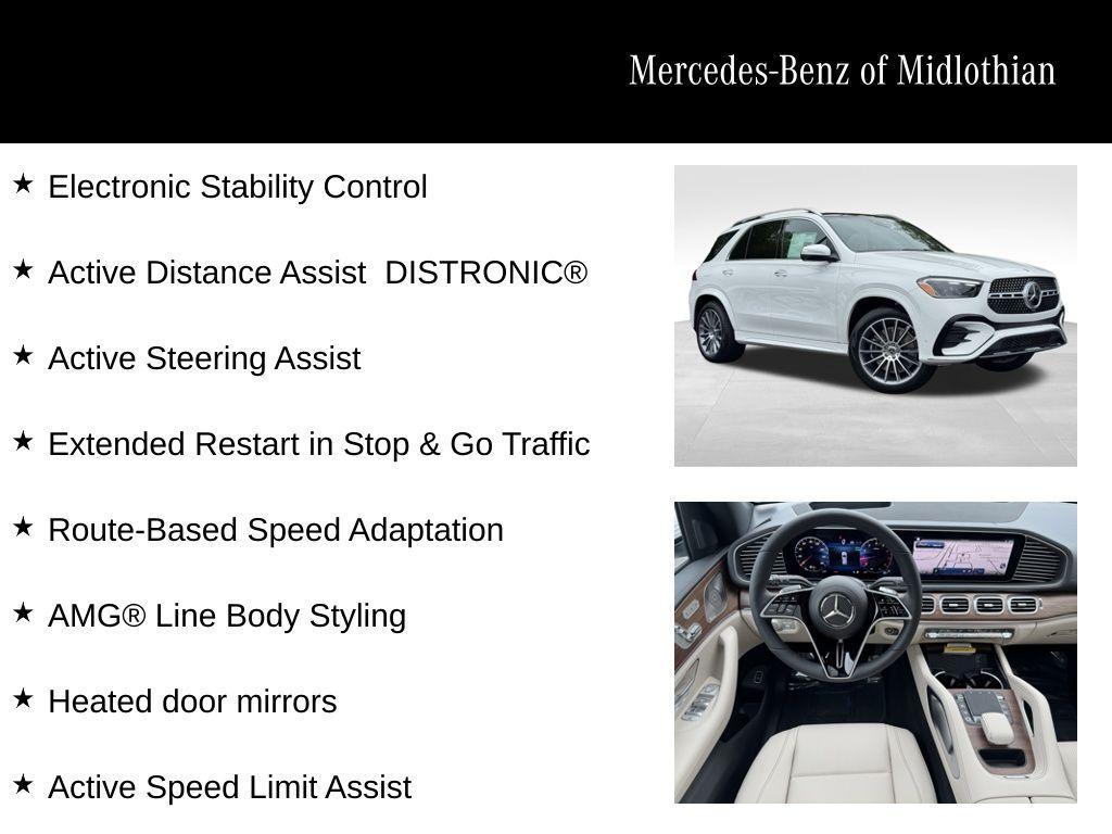 new 2025 Mercedes-Benz GLE 350 car, priced at $76,230