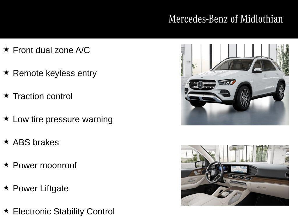 new 2026 Mercedes-Benz GLE 350 car, priced at $64,500
