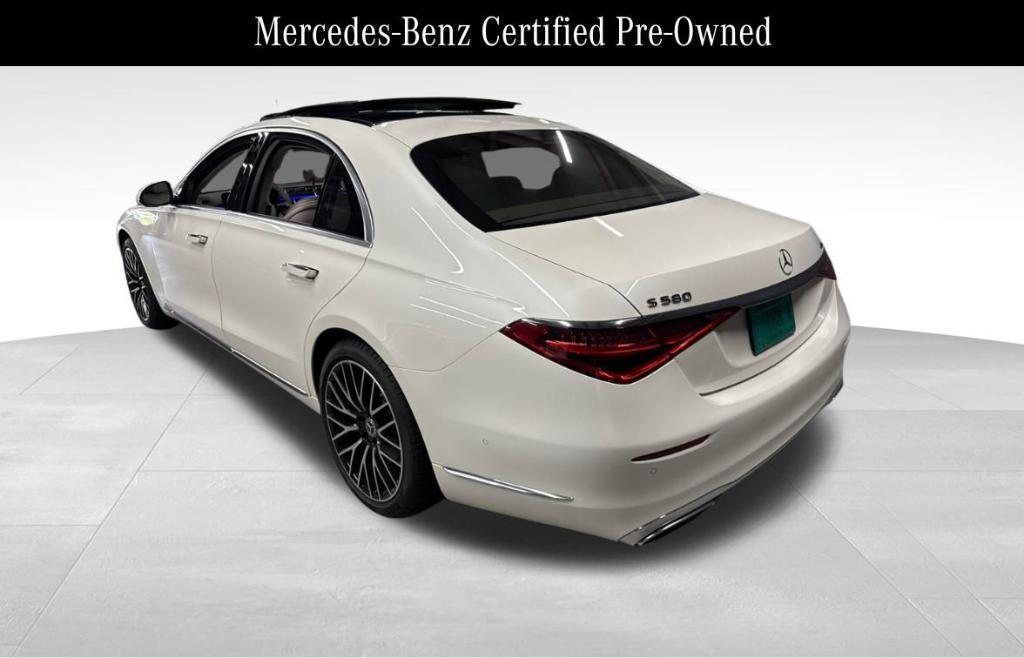 used 2021 Mercedes-Benz S-Class car, priced at $68,500
