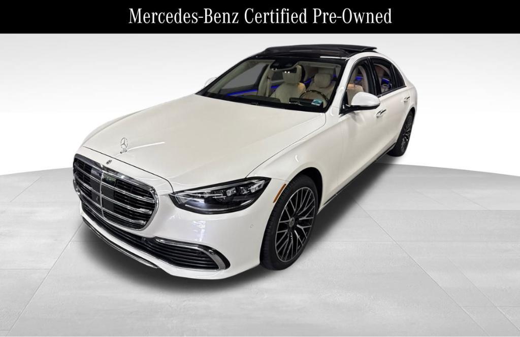 used 2021 Mercedes-Benz S-Class car, priced at $68,500
