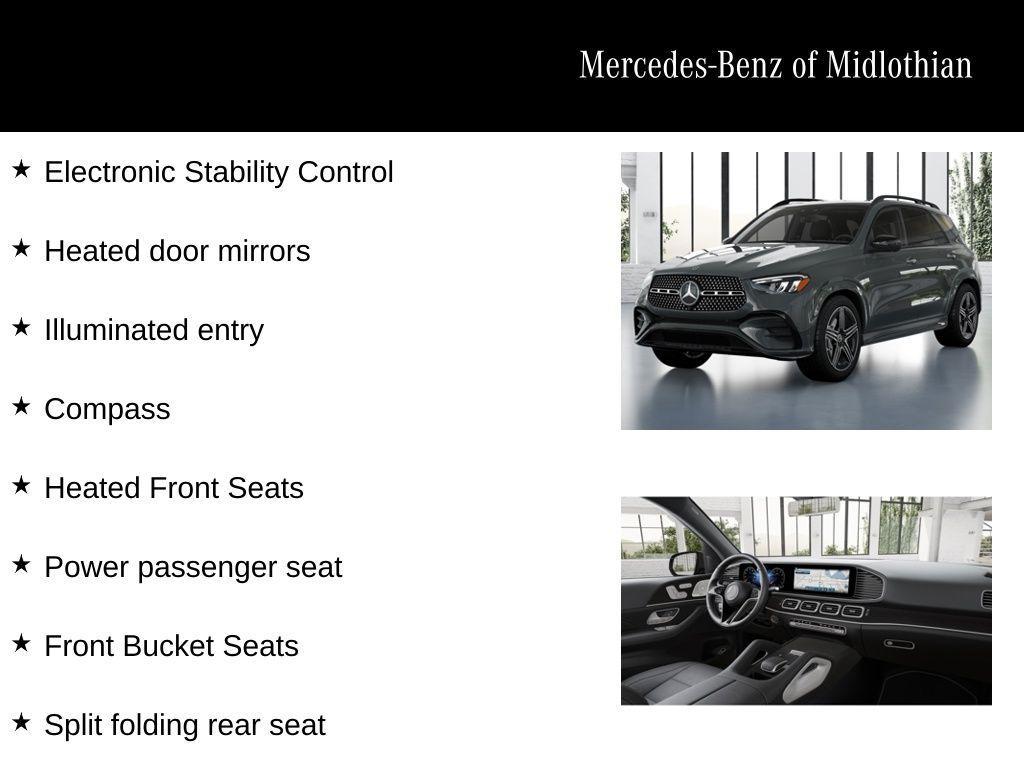 new 2026 Mercedes-Benz GLE 350 car, priced at $73,200