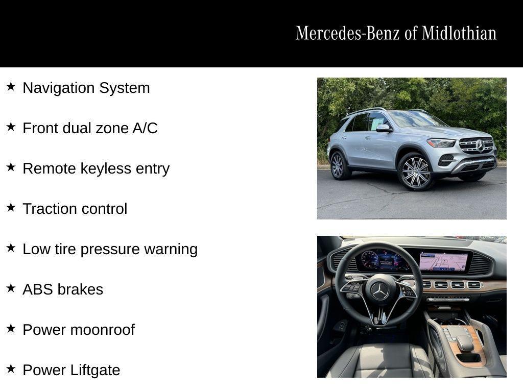 new 2025 Mercedes-Benz GLE 350 car, priced at $69,715