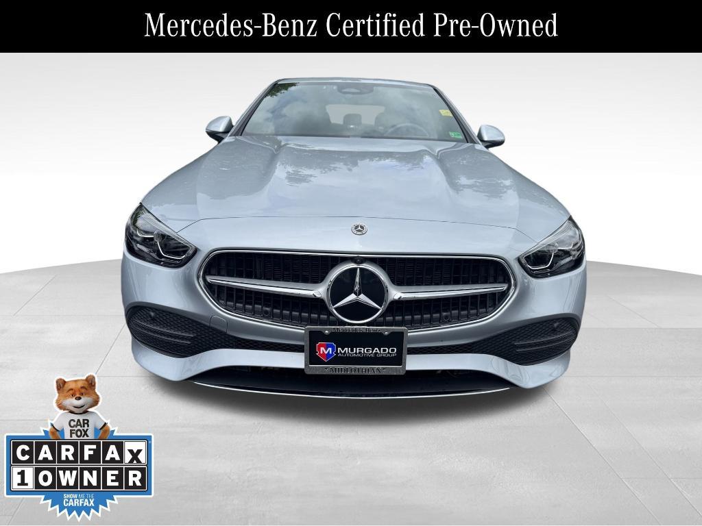 used 2022 Mercedes-Benz C-Class car, priced at $37,500