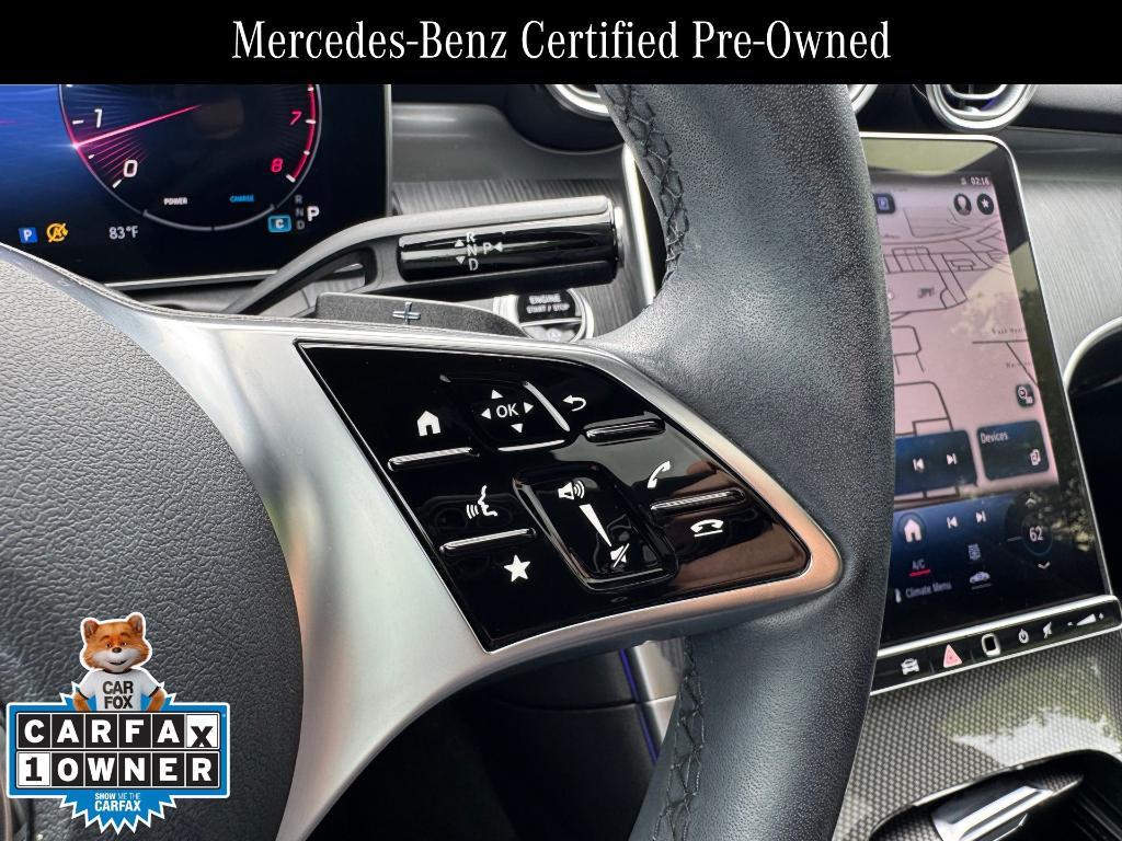 used 2022 Mercedes-Benz C-Class car, priced at $37,500