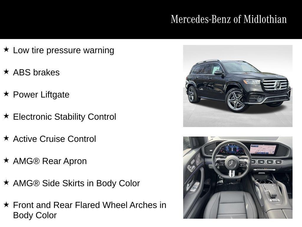 new 2025 Mercedes-Benz GLS 450 car, priced at $96,275