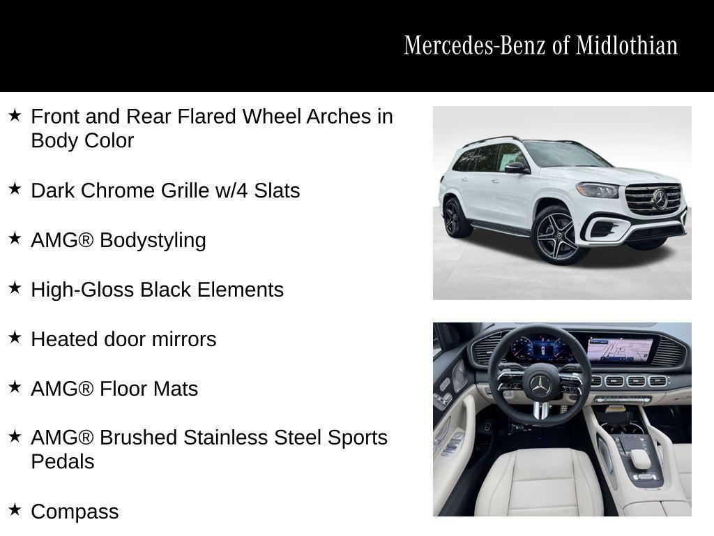new 2025 Mercedes-Benz GLS 450 car, priced at $97,430