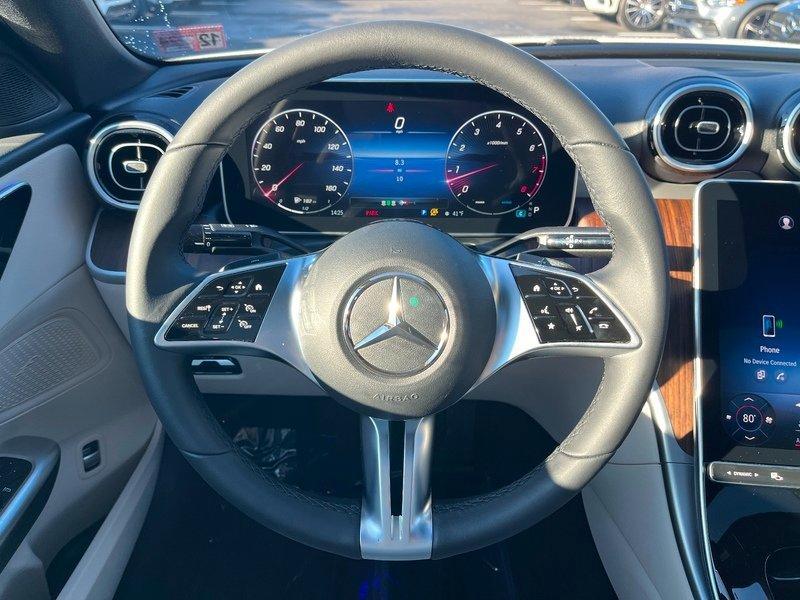 used 2024 Mercedes-Benz C-Class car, priced at $46,500