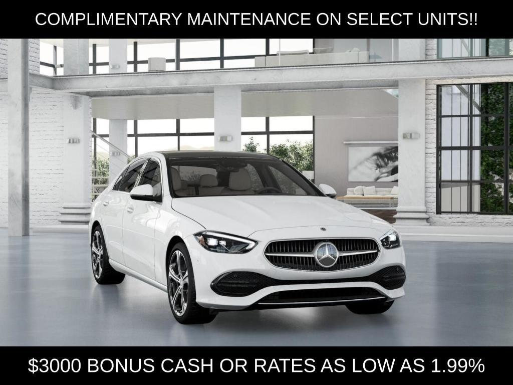 new 2026 Mercedes-Benz C-Class car, priced at $58,620