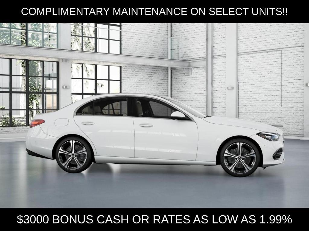 new 2026 Mercedes-Benz C-Class car, priced at $58,620