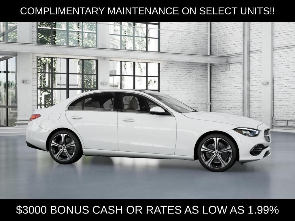new 2026 Mercedes-Benz C-Class car, priced at $58,620