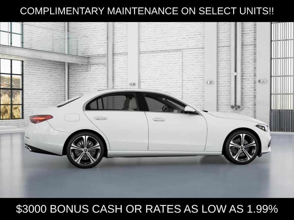 new 2026 Mercedes-Benz C-Class car, priced at $58,620