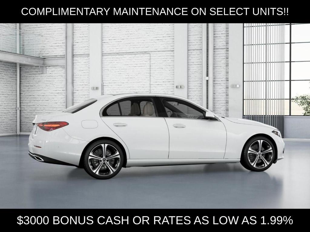 new 2026 Mercedes-Benz C-Class car, priced at $58,620