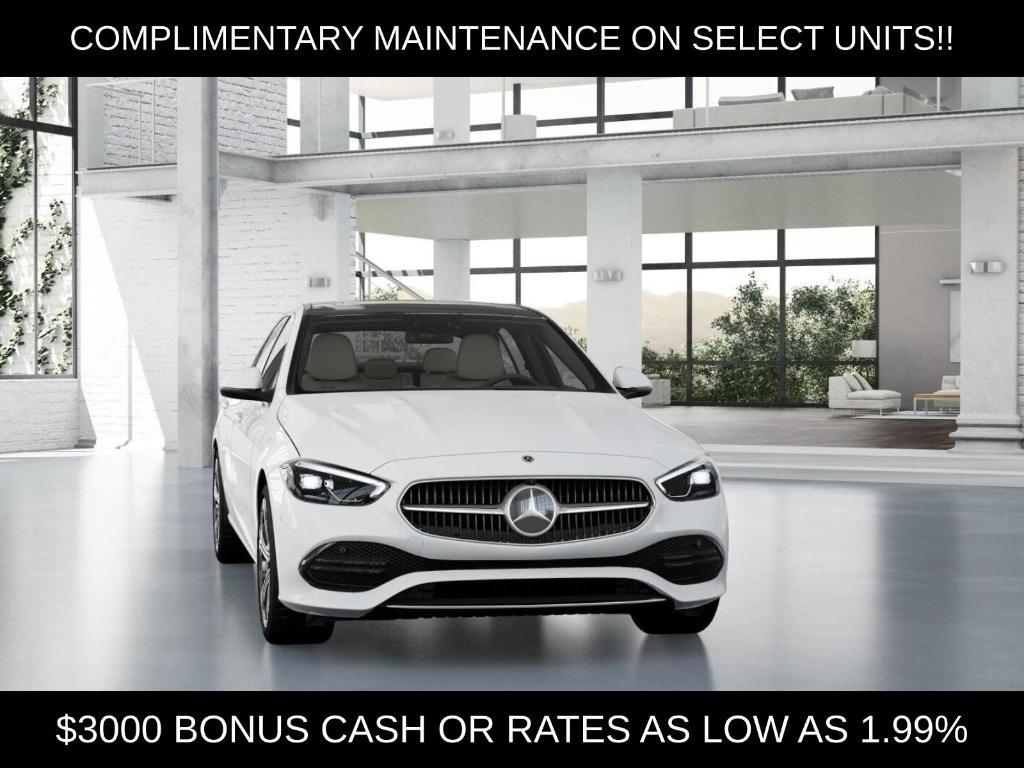 new 2026 Mercedes-Benz C-Class car, priced at $58,620
