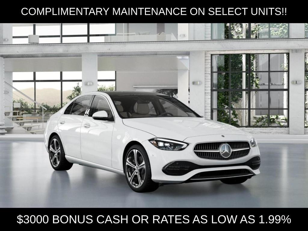 new 2026 Mercedes-Benz C-Class car, priced at $58,620