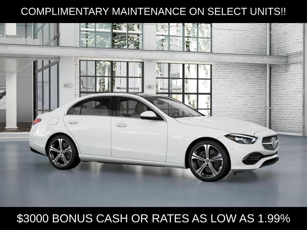 new 2026 Mercedes-Benz C-Class car, priced at $58,620