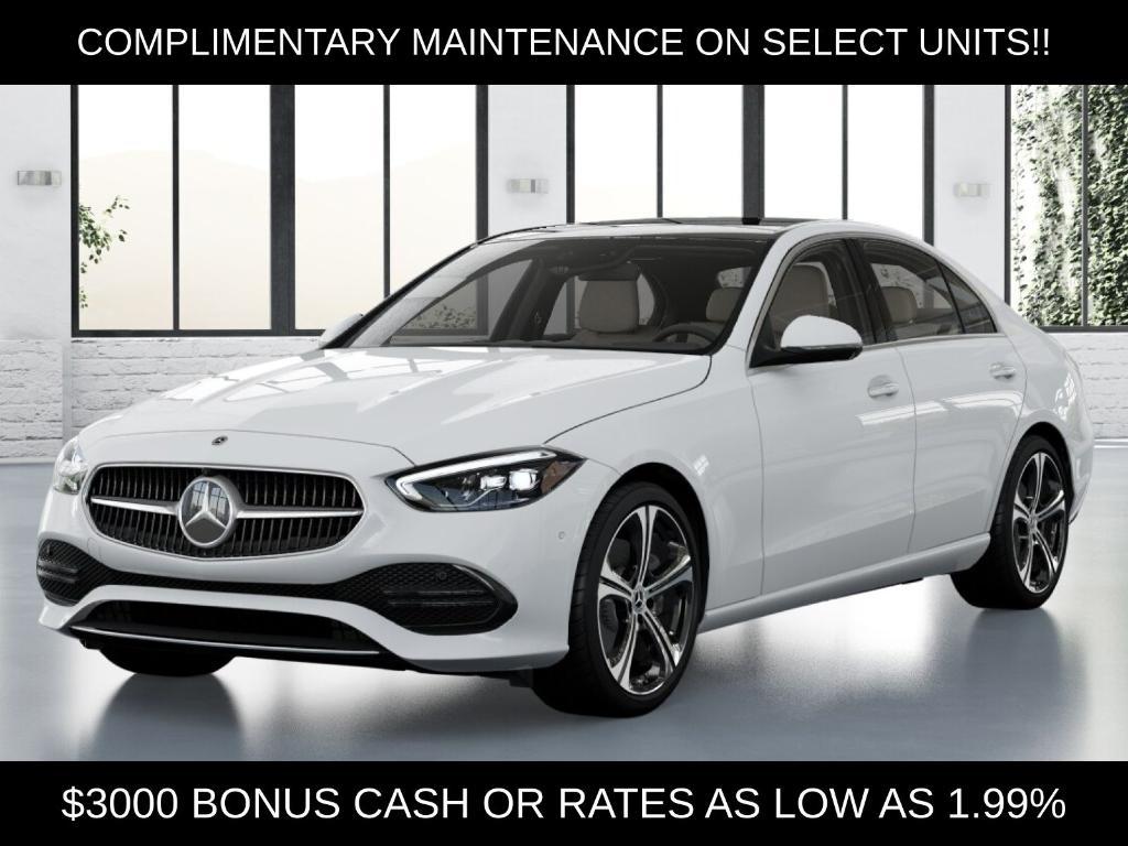 new 2026 Mercedes-Benz C-Class car, priced at $58,620