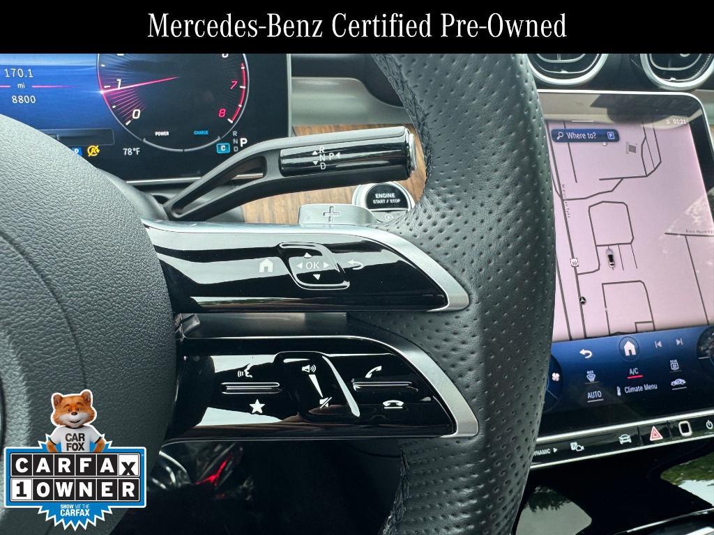 used 2024 Mercedes-Benz C-Class car, priced at $45,000