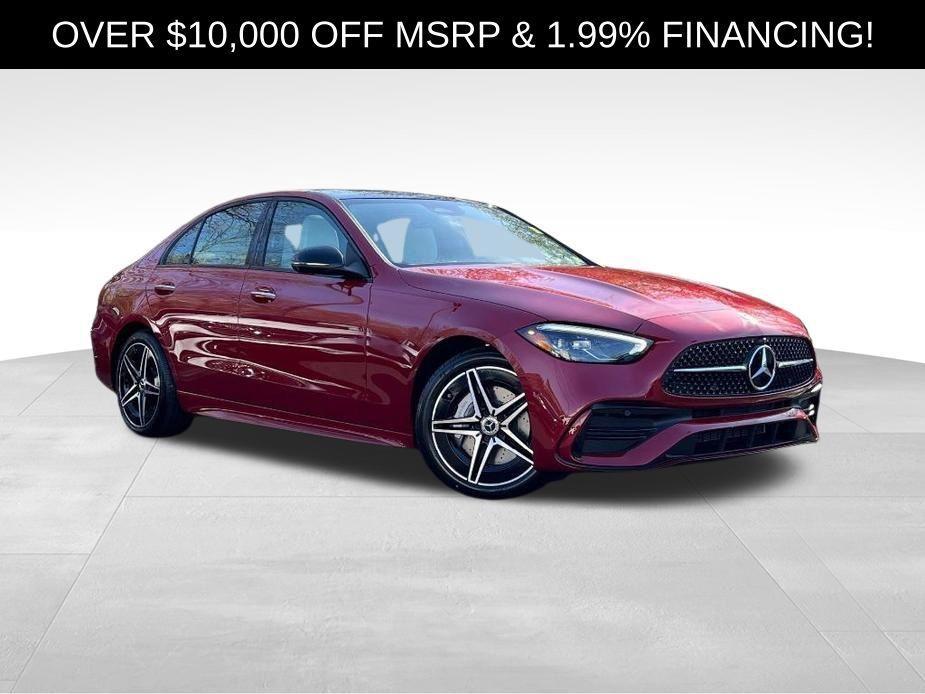 used 2024 Mercedes-Benz C-Class car, priced at $49,000