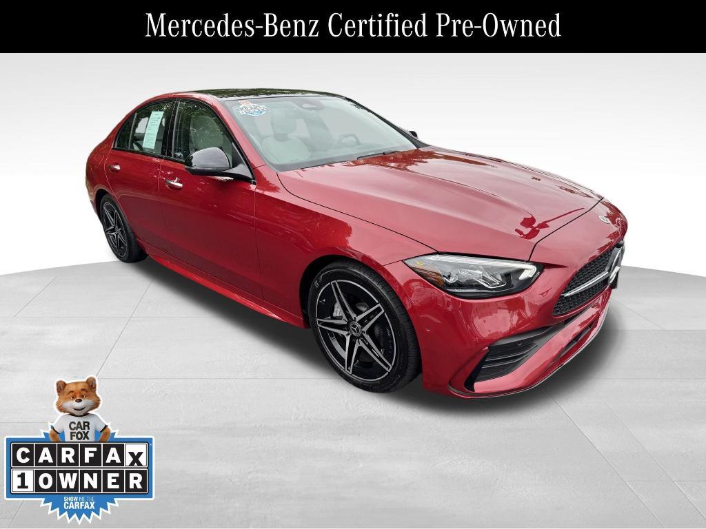 used 2024 Mercedes-Benz C-Class car, priced at $45,000