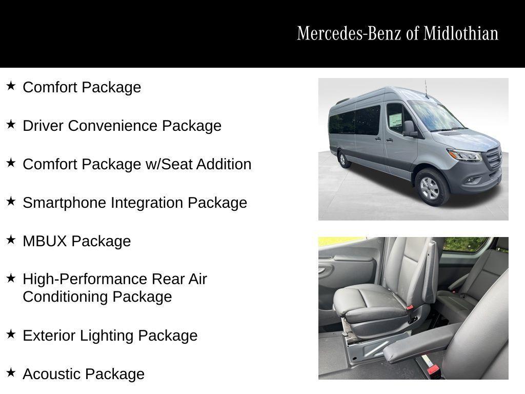 new 2025 Mercedes-Benz Sprinter 2500 car, priced at $82,670