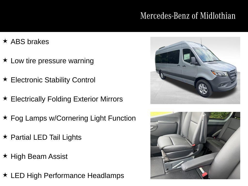 new 2025 Mercedes-Benz Sprinter 2500 car, priced at $82,670