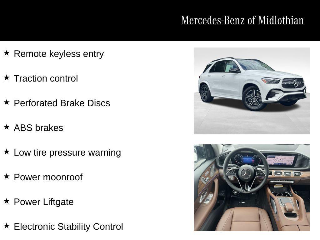 new 2026 Mercedes-Benz GLE 350 car, priced at $73,665