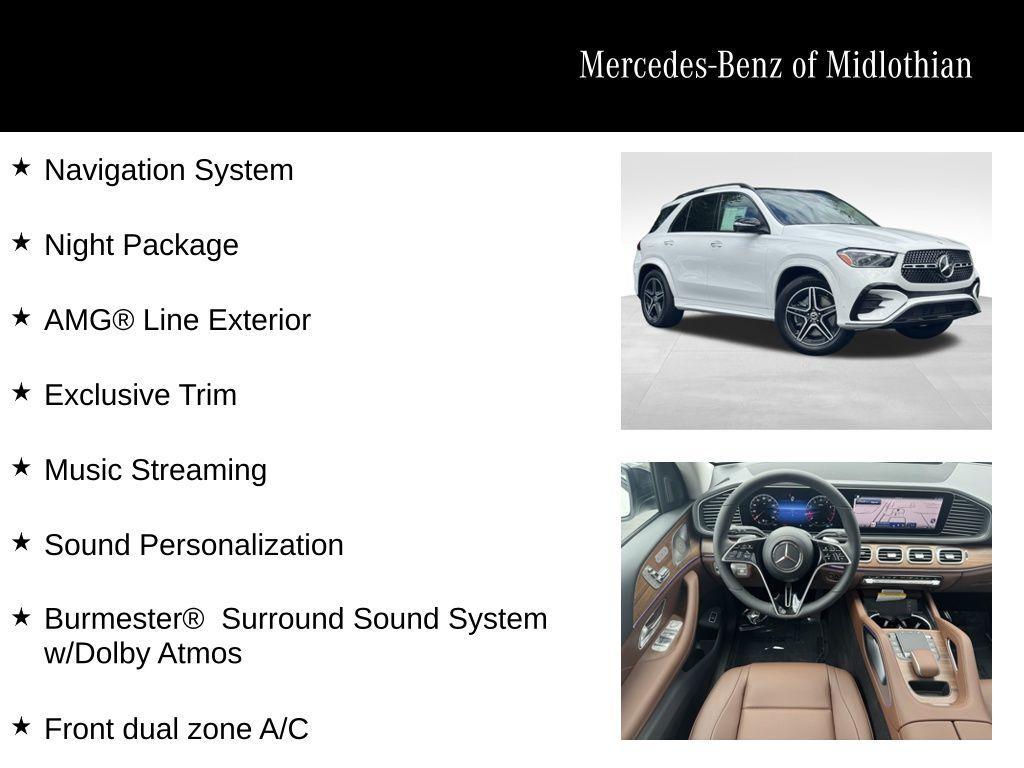 new 2026 Mercedes-Benz GLE 350 car, priced at $73,665