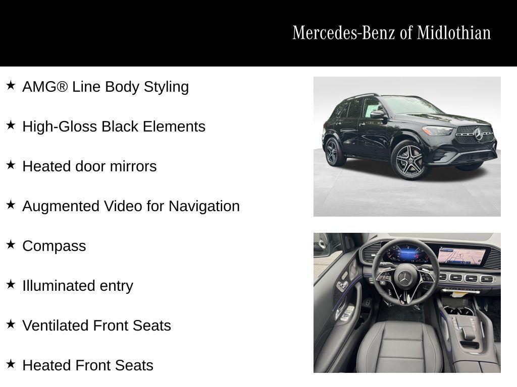 new 2026 Mercedes-Benz GLE 350 car, priced at $75,065
