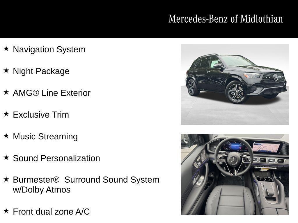 new 2026 Mercedes-Benz GLE 350 car, priced at $75,065